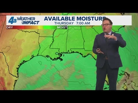 New Orleans Weather: Spotty weekend showers, more possible next week