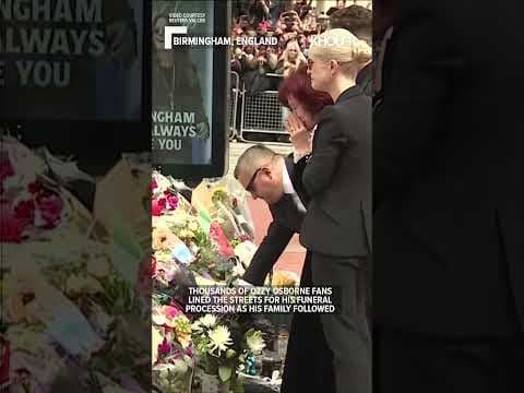 Ozzy Osborne funeral procession #shorts