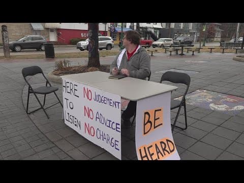 'The Listening Table' gives space to talk