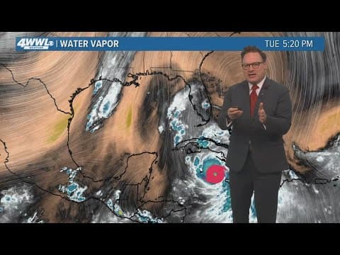 New Orleans Weather: Timing of possible impacts from Rafael