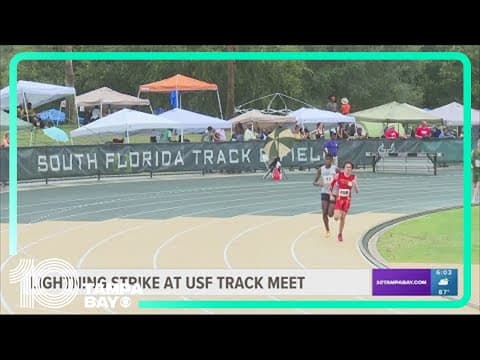 Woman, 9-year-old injured after lightning strike near USF