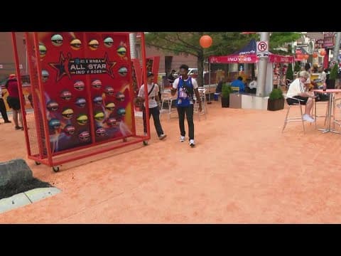 WNBA All-Star Weekend transforms Georgia Street in downtown Indianapolis