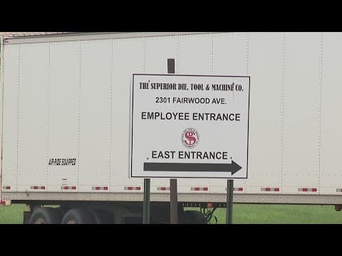 Employee dead after getting stuck in machine at south Columbus shop