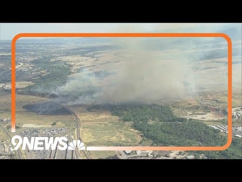 Brush fire that burned near Chatfield Reservoir now 90% contained