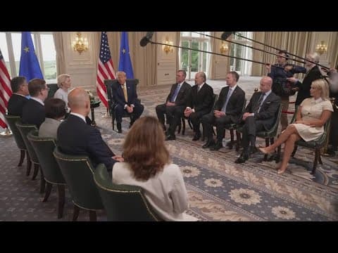 Trump strikes deal with EU on tariffs