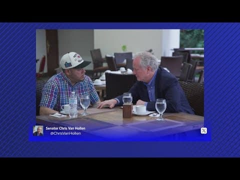 Senator visits wrongfully deported man in El Salvador