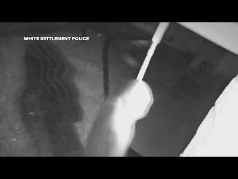 North Texas woman woke up to a man holding a knife to her throat, police say