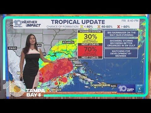 Tracking the Tropics: Hurricane Leslie forms, other disturbance in Gulf has 70% chance of developmen