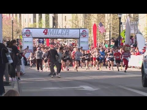 At least 12,000 runners, walkers take part in Ohio State's 4 Miler