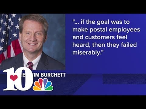 U.S. Rep. Tim Burchett says USPS meeting was a waste of time