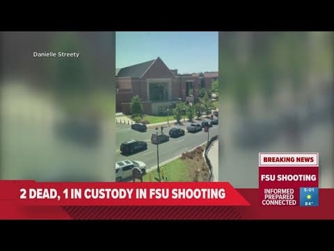 2 dead, 5 hospitalized after active shooter on FSU campus; 1 suspect in custody