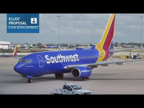 Southwest Airlines and Elliott considering possible settlement to proxy battle
