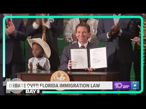 Manatee County advocates, Democrats condemn Florida's new immigration law