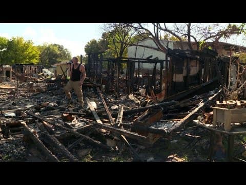 Woman arrested for arson in Denton County fire that destroyed 3 homes