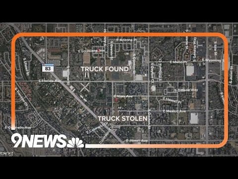 Man stole Arapahoe County vehicle, use it to commit multiple crimes