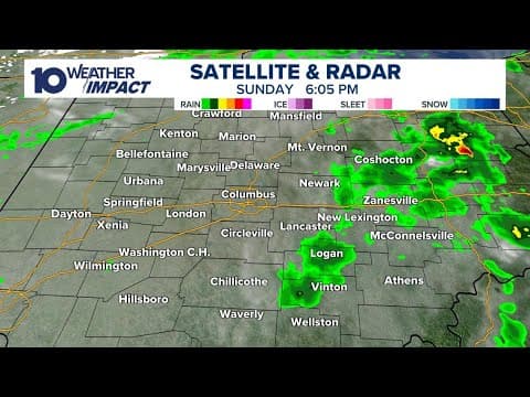 LIVE RADAR: Rain, storms move through central Ohio