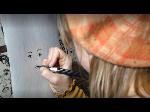 St. Pete street artist connects with people through 5-minute portraits