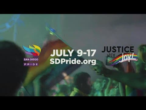 San Diego Pride celebration kicks off July 9 - July 17