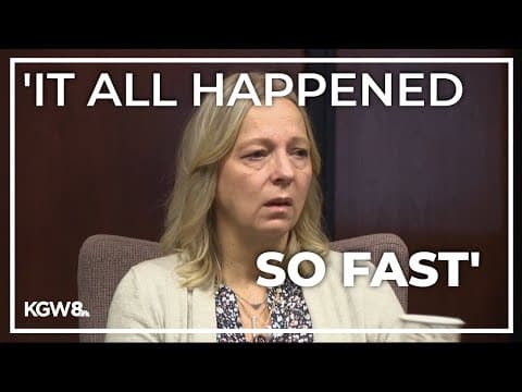 Wife of Vancouver police officer mistakenly shot by deputy testifies for first time