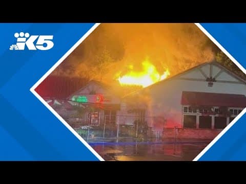 Renton grocery store won't reopen after fire, owners say