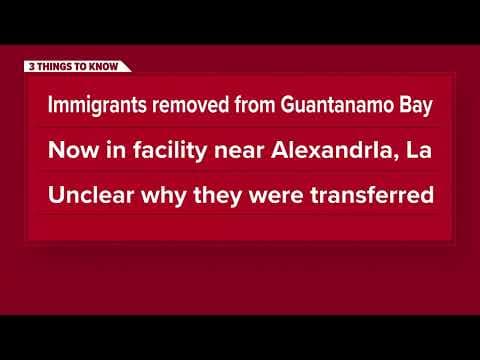 US transfers immigrants out of Guantanamo Bay to Louisiana as court weighs legality