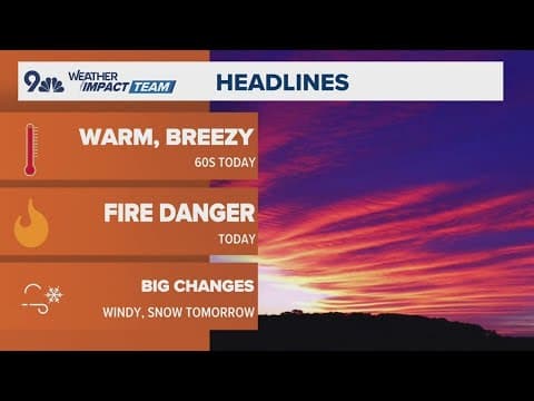 Latest forecast | One more warm day ahead of nasty winds on Friday