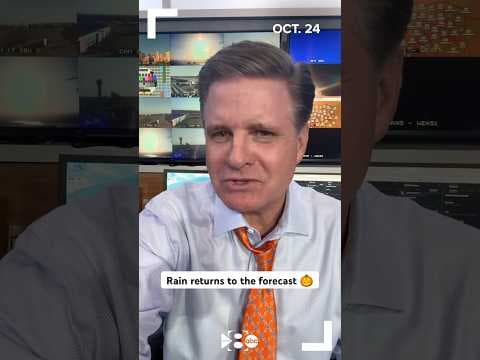 Dry and warm in North Texas before the chance of rain returns on Halloween.