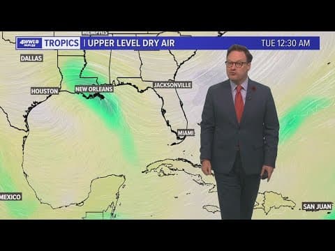 Tropics Update: Tropical wave in the Gulf by Sunday