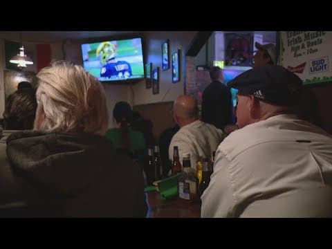 Notre Dame fans gather for watch party of College Football Playoff Championship
