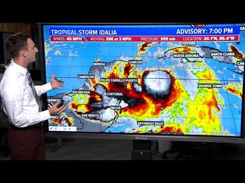 Tropical update: Idalia strengthens as it nears Gulf of Mexico