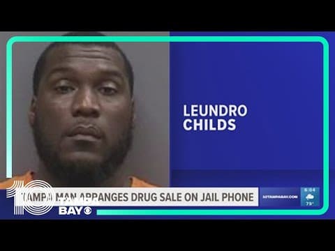 Tampa man accused of setting up drug sale on jail phone