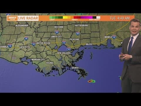 Weather: Less humid air about to settle in for days