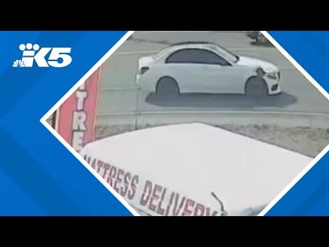 Puyallup police are searching for a hit-and-run driver