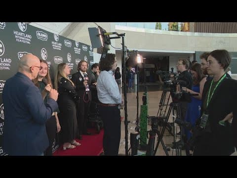 Filmmakers hit the red carpet for opening night of the Heartland International Film Festival