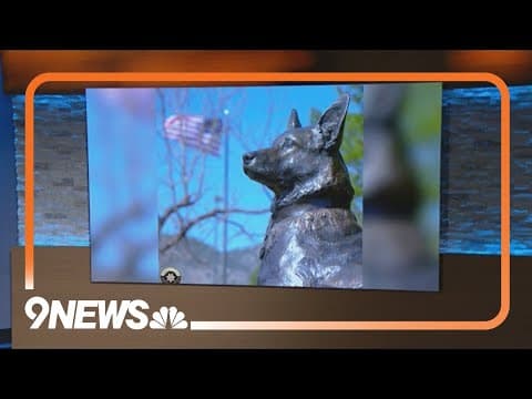 'His ultimate sacrifice' | K9 Graffit immortalized in statue unveiling