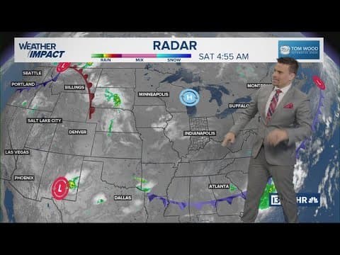 Few extra clouds to start Saturday, but a beautiful, pleasant weekend is underway across Indiana