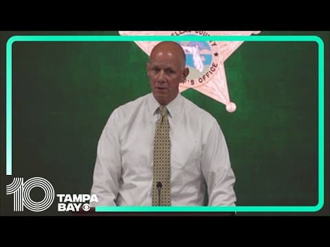 Pinellas County sheriff explains 'lawful but awful' shooting at Dunedin Cove home