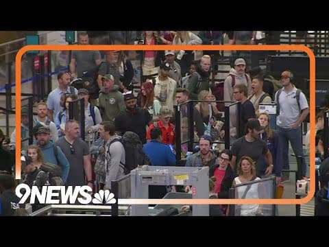 DIA anticipating record crowds for Labor Day