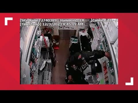 Man steals $19K in goods and cash from Hammond gas station