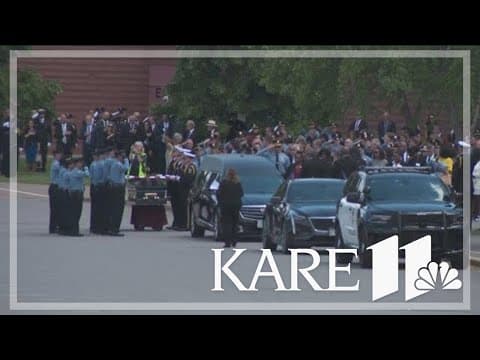 Minneapolis officer remembered at memorial service