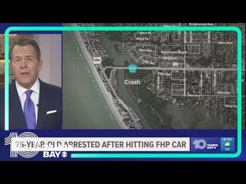75-year-old arrested for DUI after hitting FHP patrol car in Pinellas County, troopers say
