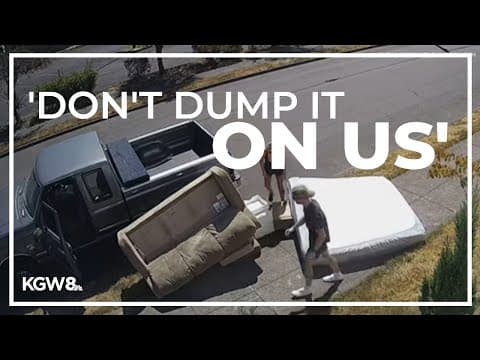 Pastor says North Portland church is being used as an illegal dumping ground