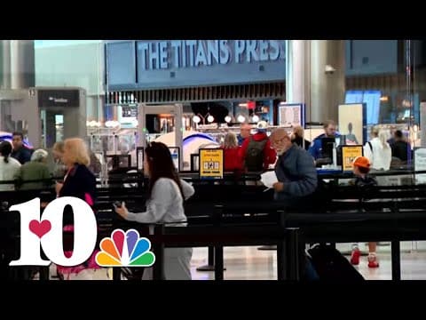 Day eight of government shutdown underway, airports seeing delays as staff calls out