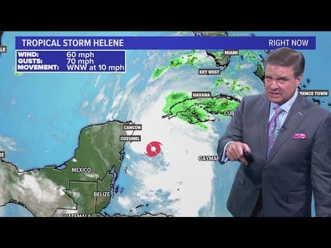 DFW Weather: Possible storms overnight in North Texas, tracking Hurricane Helene