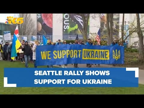 Rally shows support for Ukraine