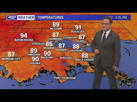 Weather: Above normal temps to continue