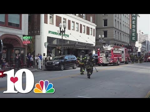 KFD: Crews put out small fire on 7th floor of a Gay Street hotel