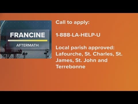 D-SNAP applications now open for affected Louisiana parishes