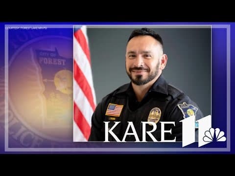 Forest Lake honors fallen detective Josh Brown