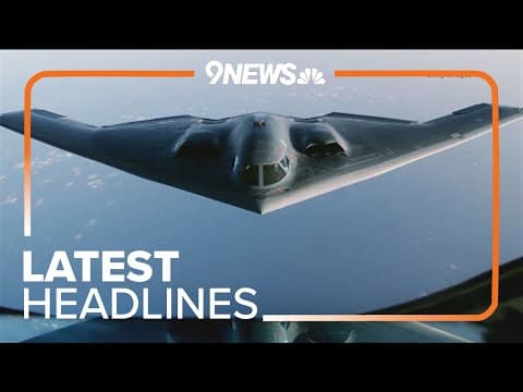 Latest headlines | Pentagon officials share details about Iran bombing